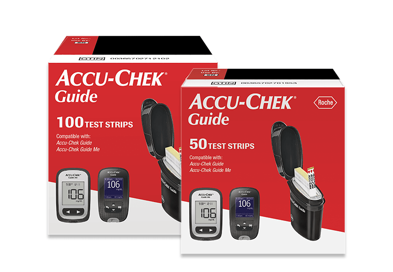 Accu-Chek Guide 50-ct. & 100-ct. Test Strips